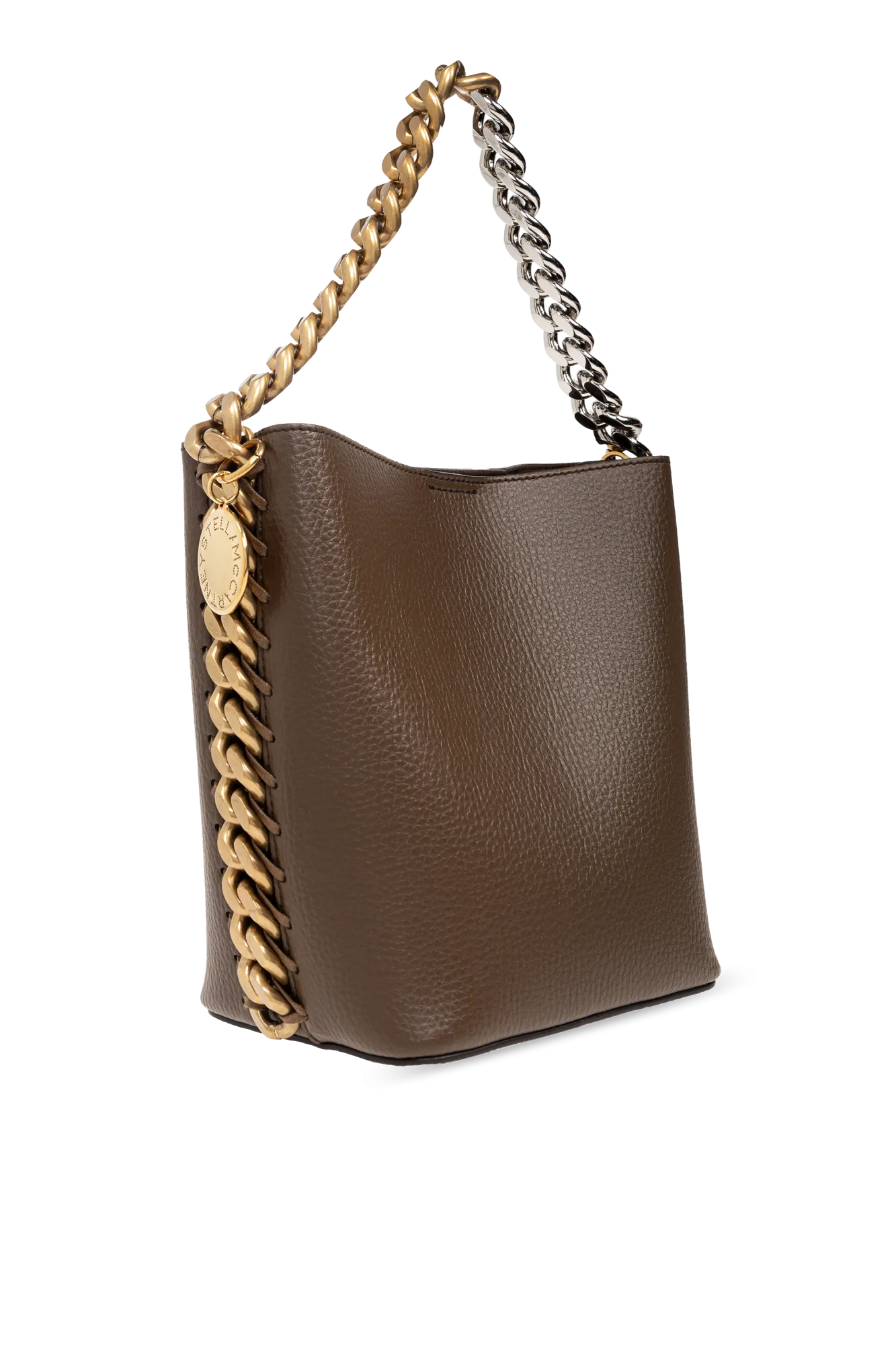 Stella McCartney ‘Frayme’ bucket-style shoulder bag in BROWN - UNI