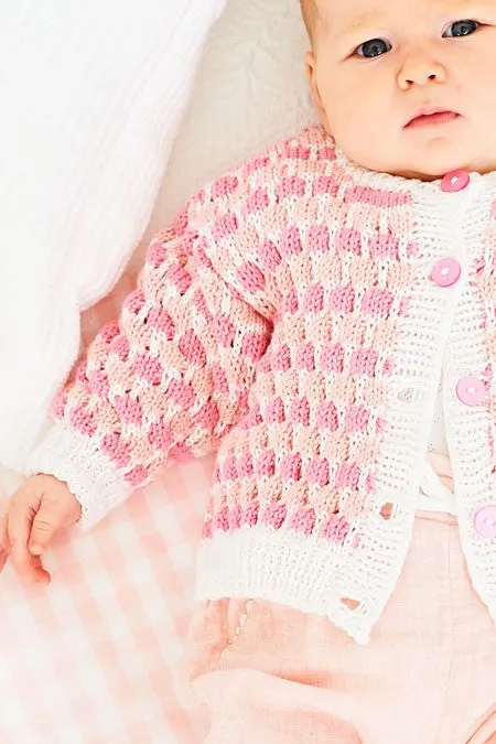 Stylecraft 9830 Knitting Pattern Baby Cardigan and Hooded Jacket - Double Knitting