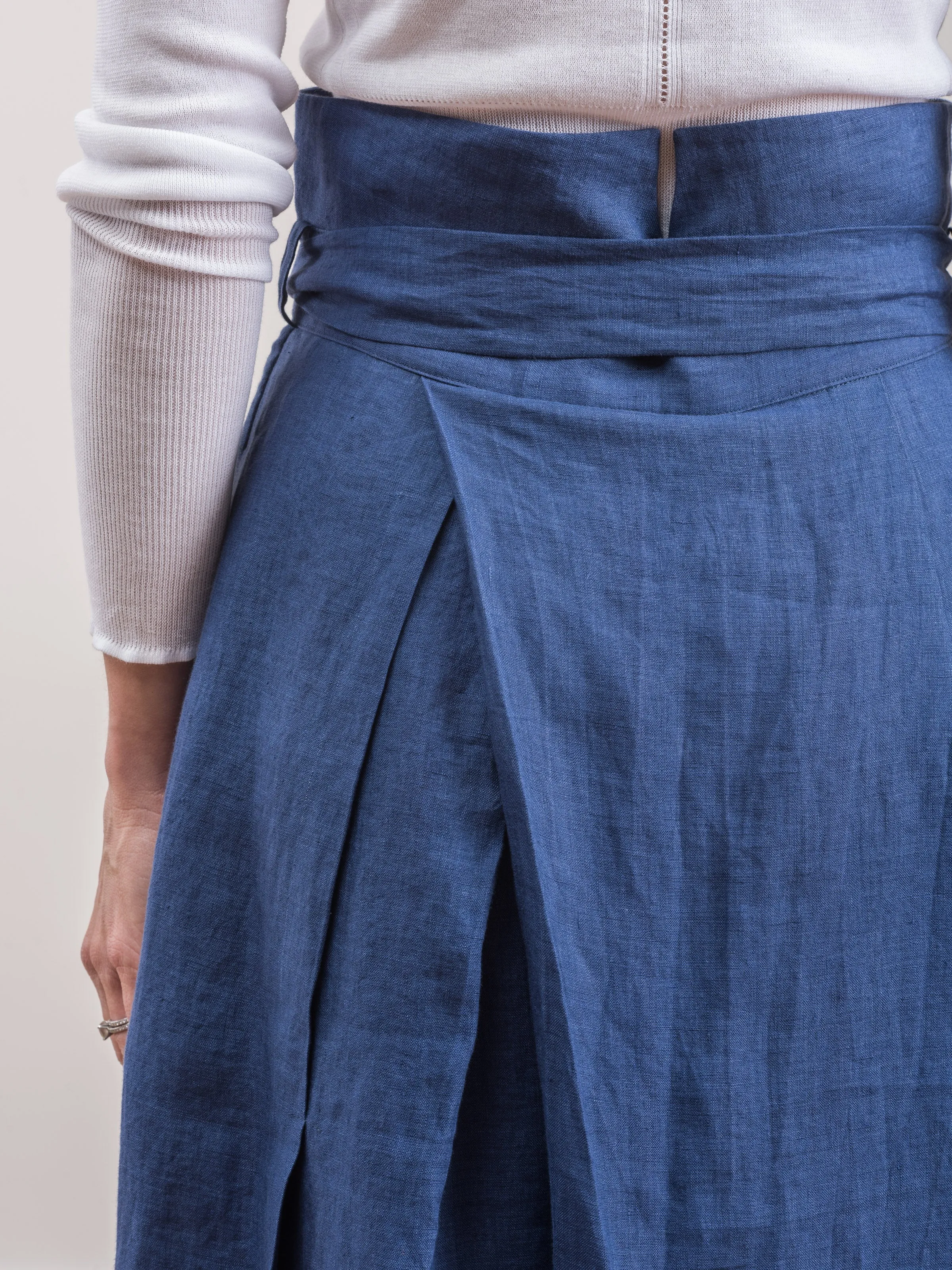 summer culotte - indigo