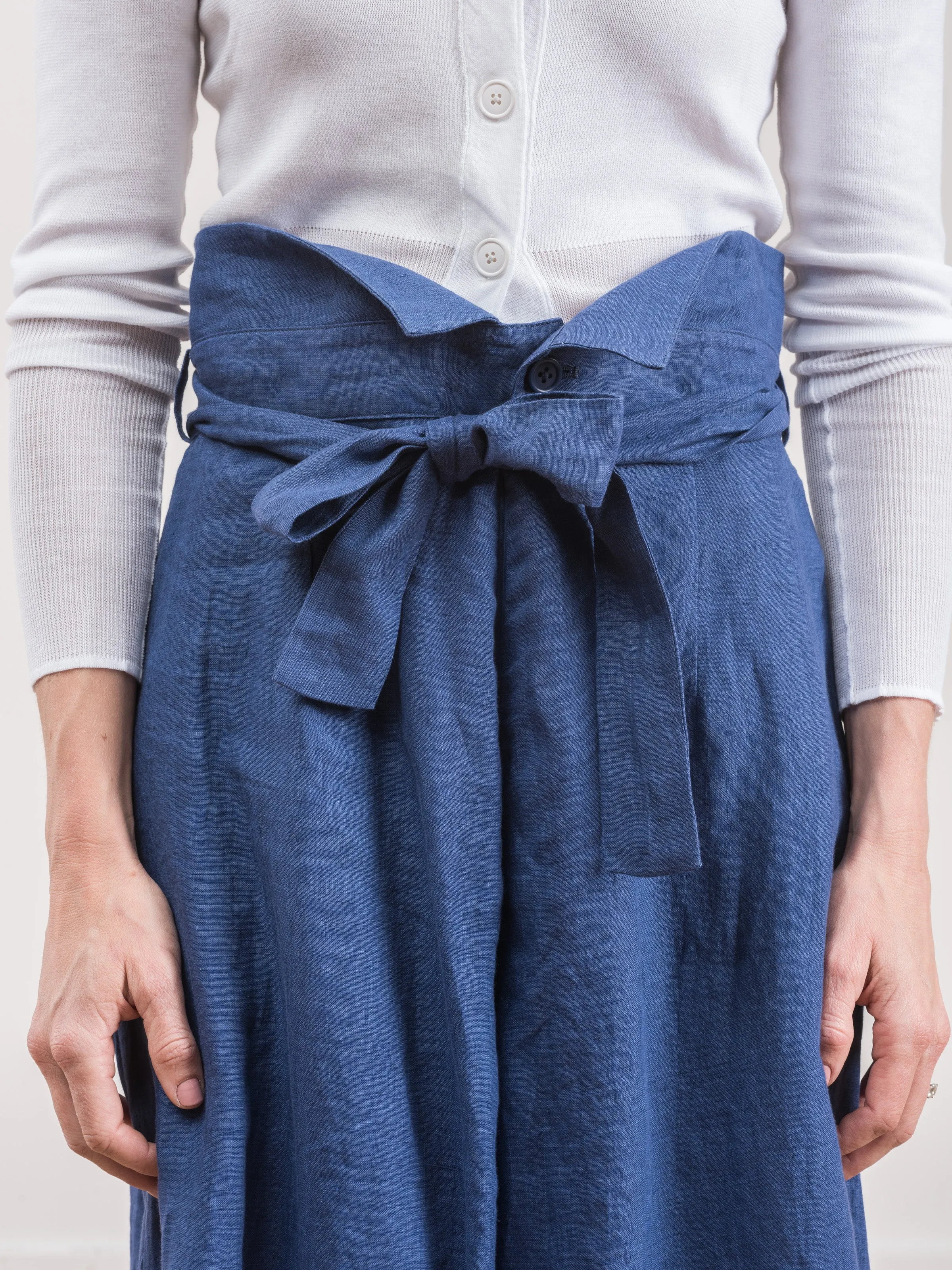 summer culotte - indigo