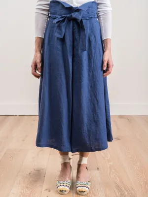 summer culotte - indigo
