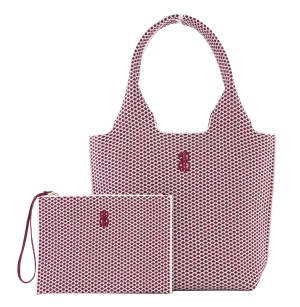 Sutton City Tote - Wine Diamond - Medium