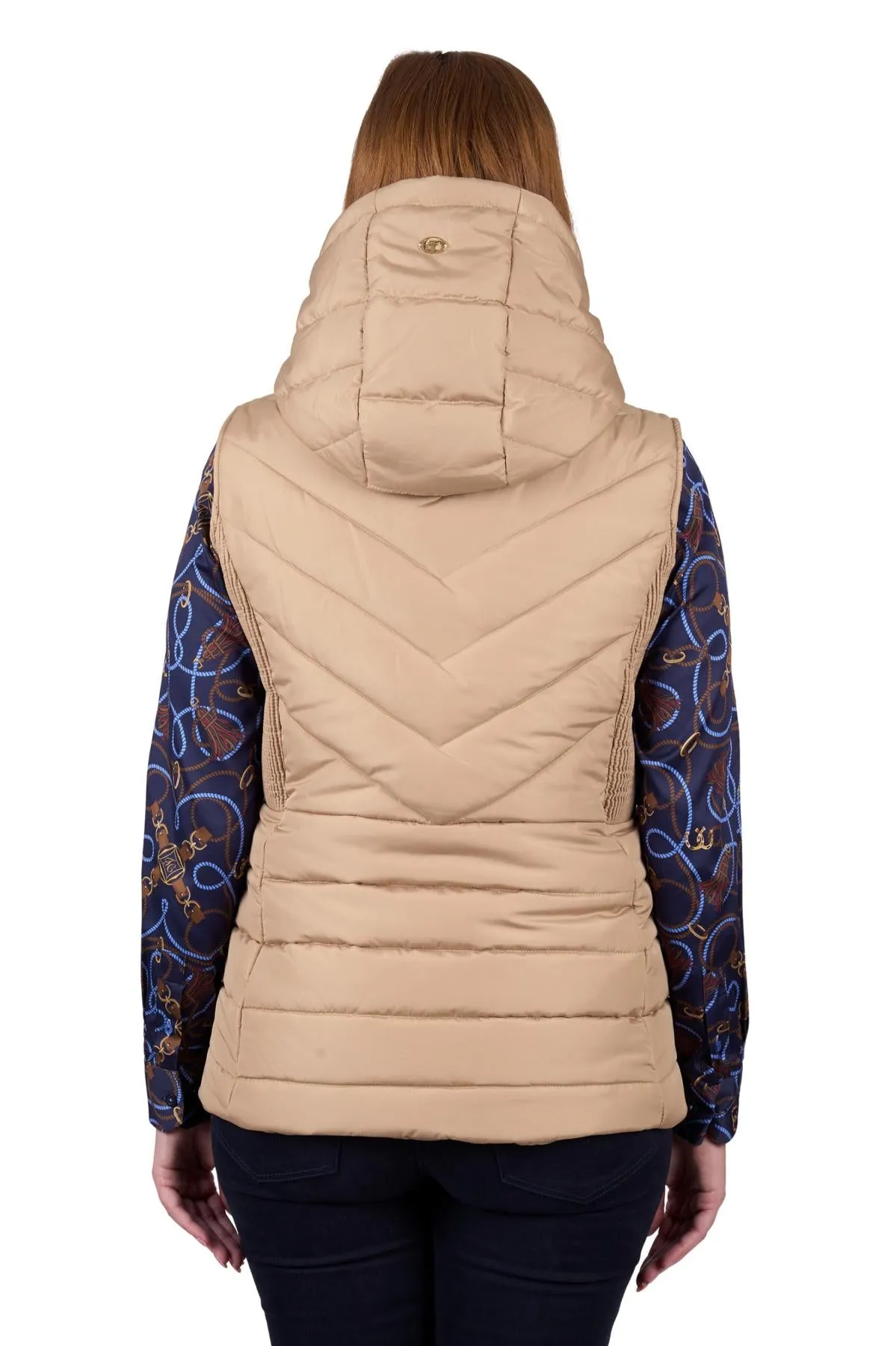 T5W2620056 Thomas Cook Women's Mayfield Vest Tan