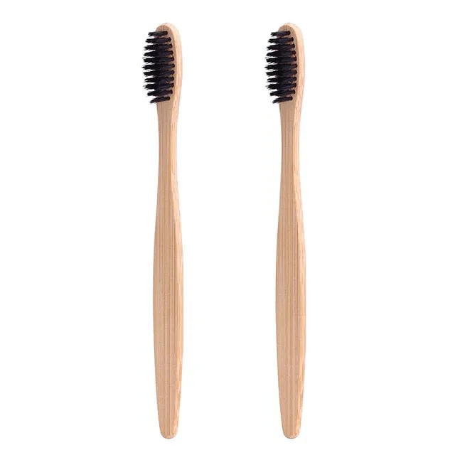 Teeth Whitening Bamboo Charcoal Toothbrush