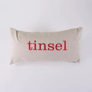 Tinsel Pillow