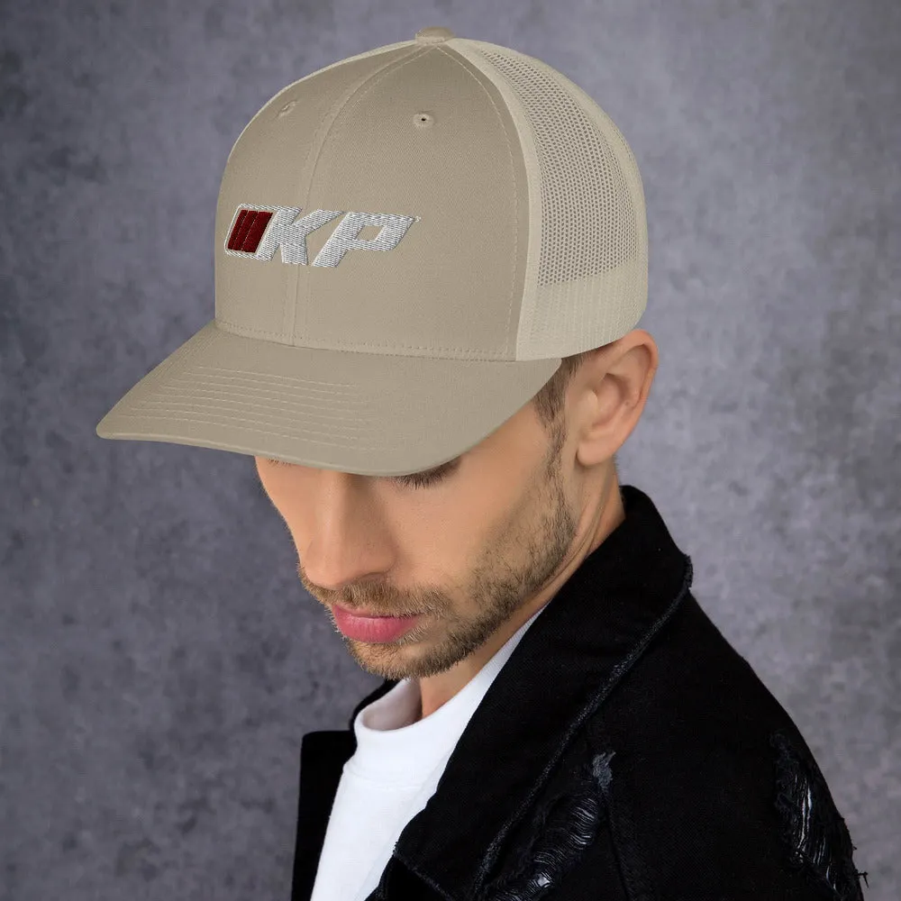 Trucker Cap - KP White Logo