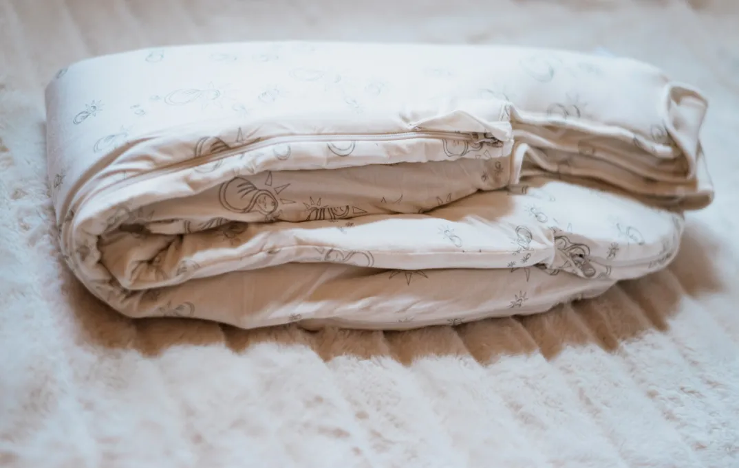 Ultra soft bamboo sleep sack / 6-18 month plush bamboo