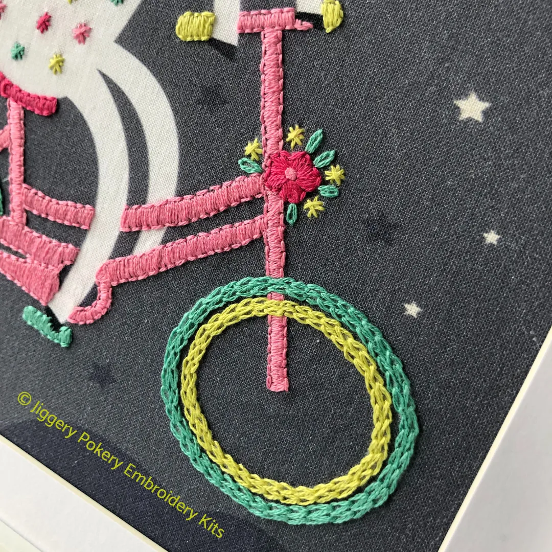 Unicorn embroidery kit