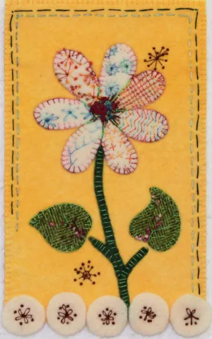 Upsa Daisy II – Wool Applique