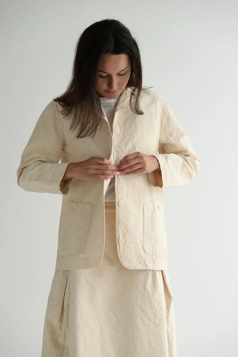 Vallee Jacket in Ecru