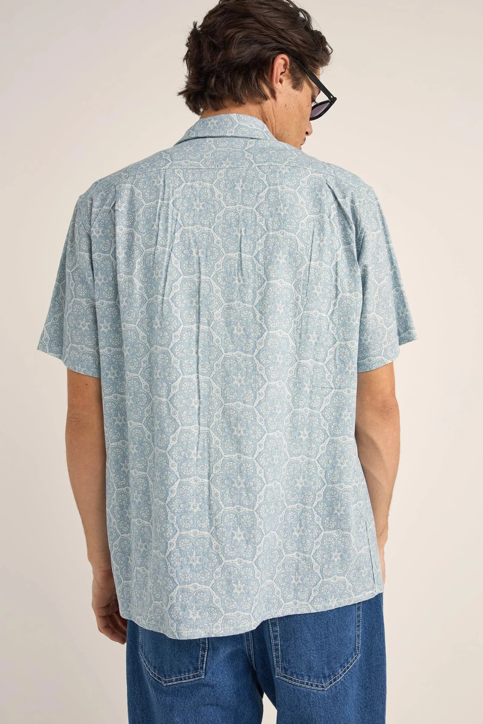 Vera Short Sleeve Tee - Sky