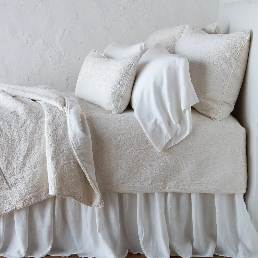 Vienna Coverlet - Winter White - King