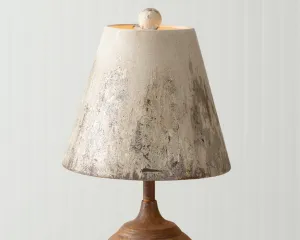 Vintage style antique brown cannon ball lamp