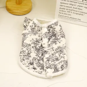 Vintage Toile Quilted Jacket