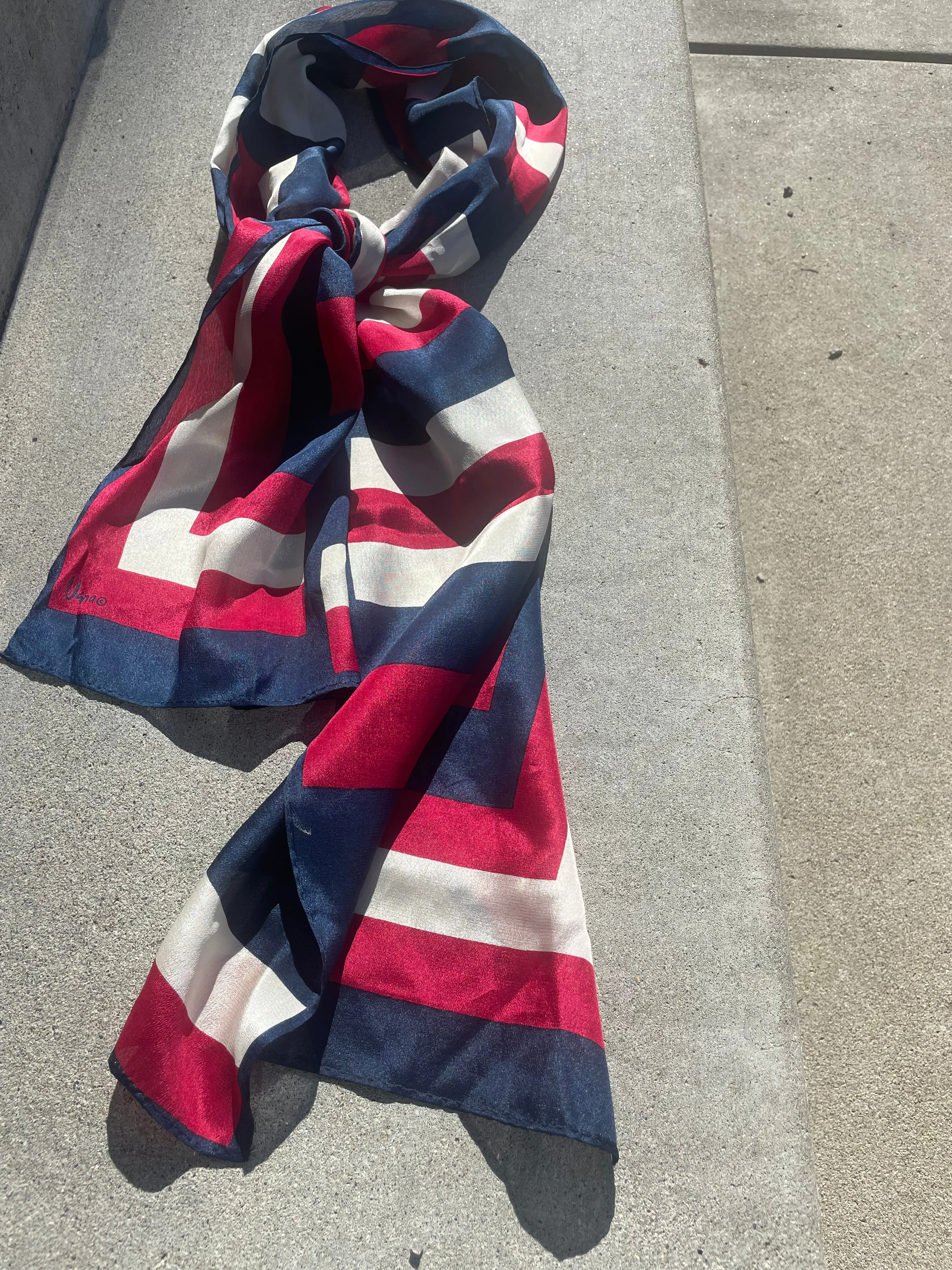 Vintage Vera Neumann Silk Scarf