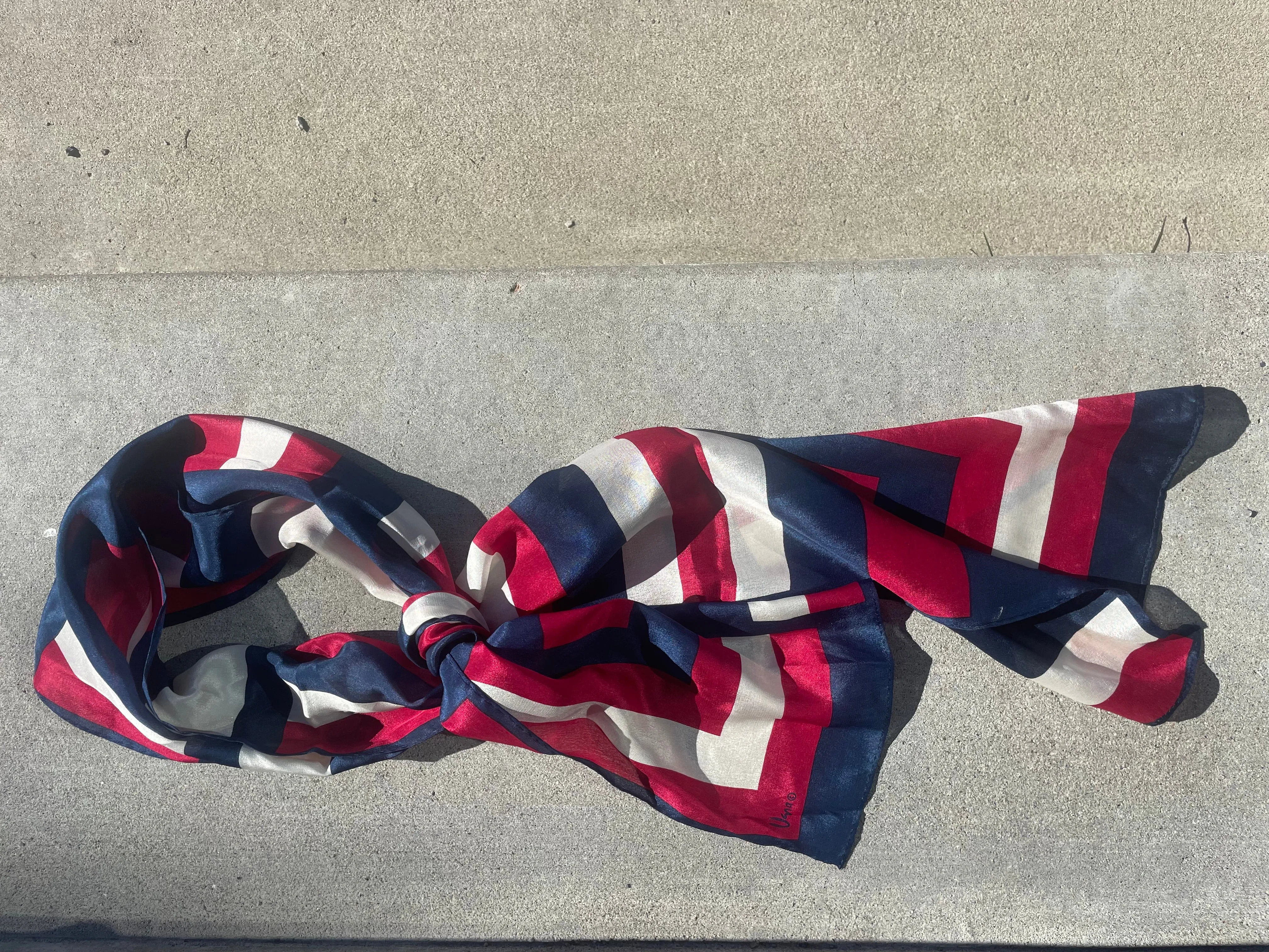 Vintage Vera Neumann Silk Scarf
