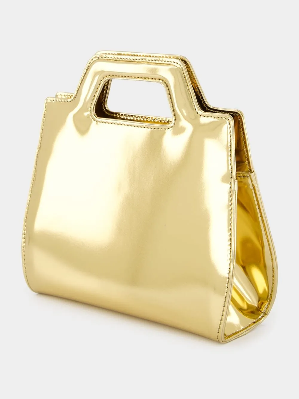 Wanda Mini Gold Bag
