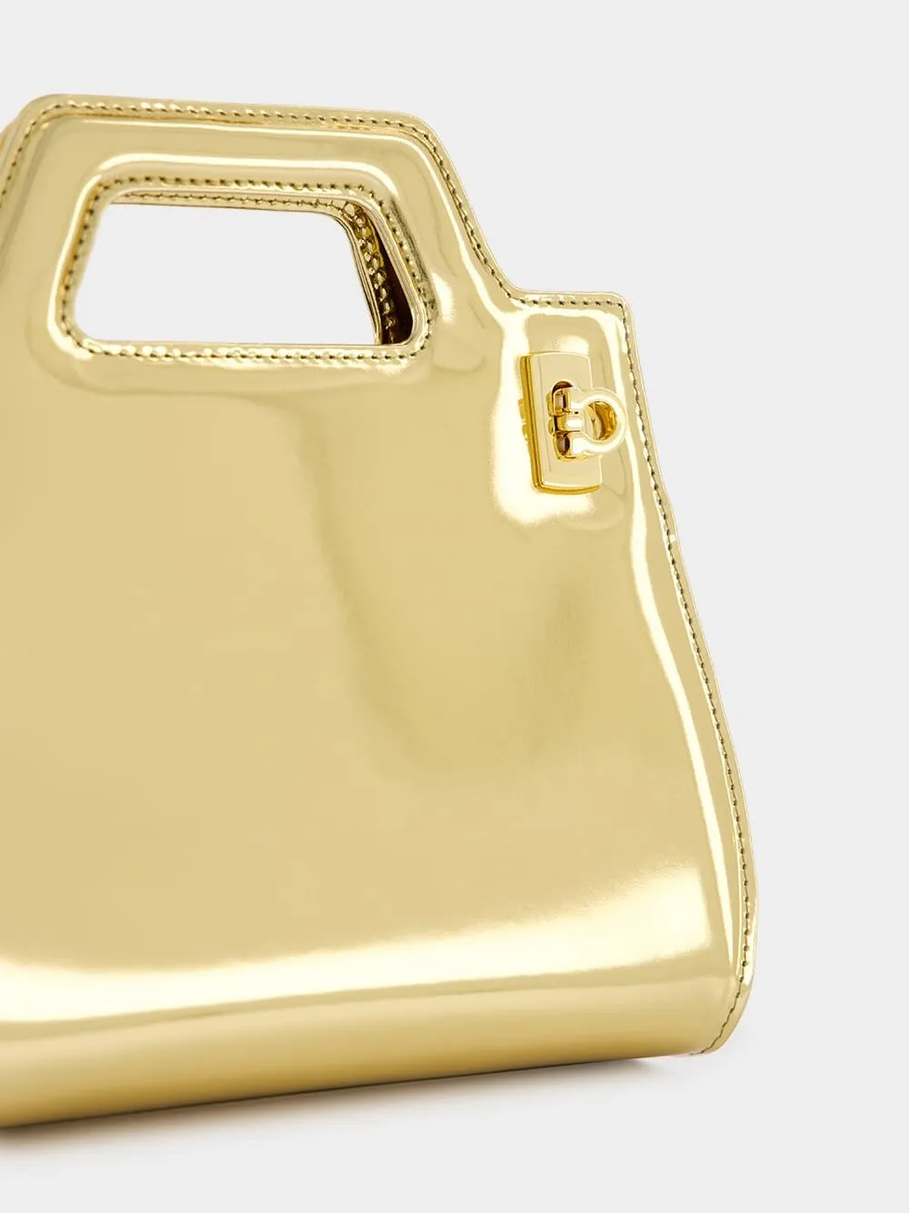 Wanda Mini Gold Bag