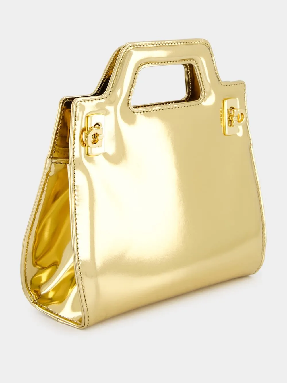 Wanda Mini Gold Bag