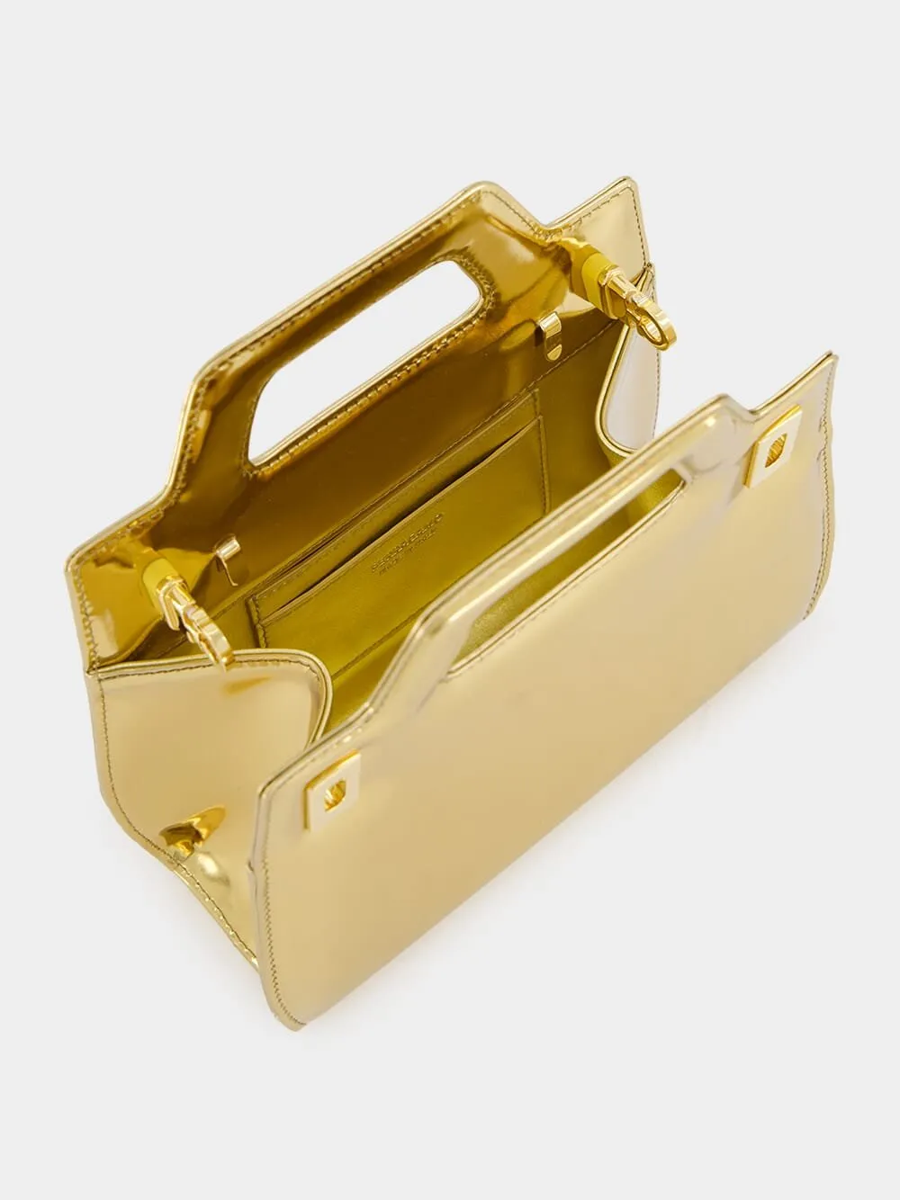 Wanda Mini Gold Bag
