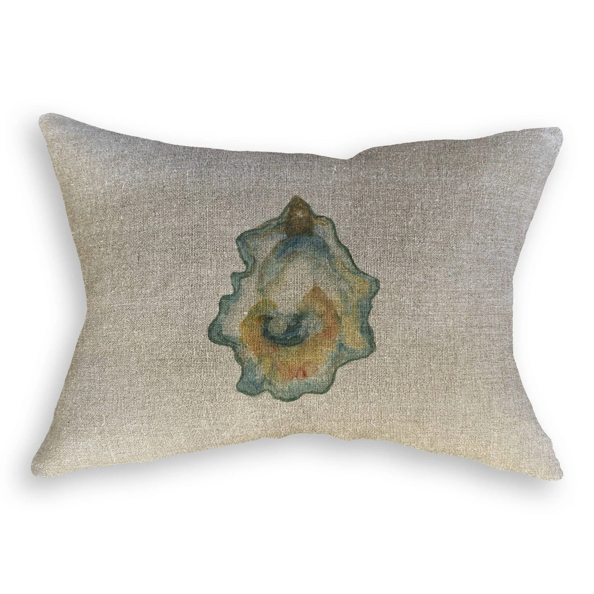 Watercolor Oyster: Dishtowel / -