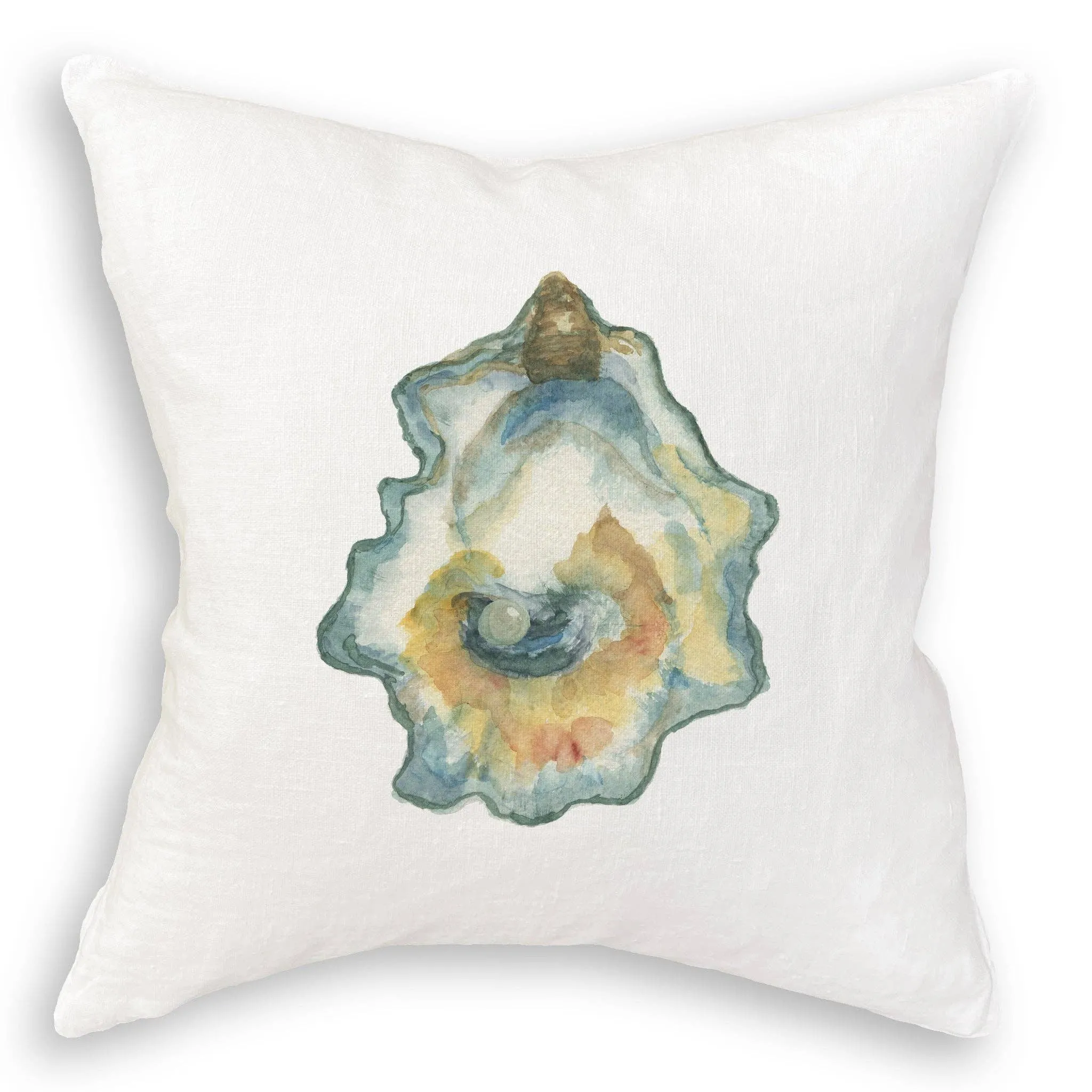 Watercolor Oyster: Dishtowel / -