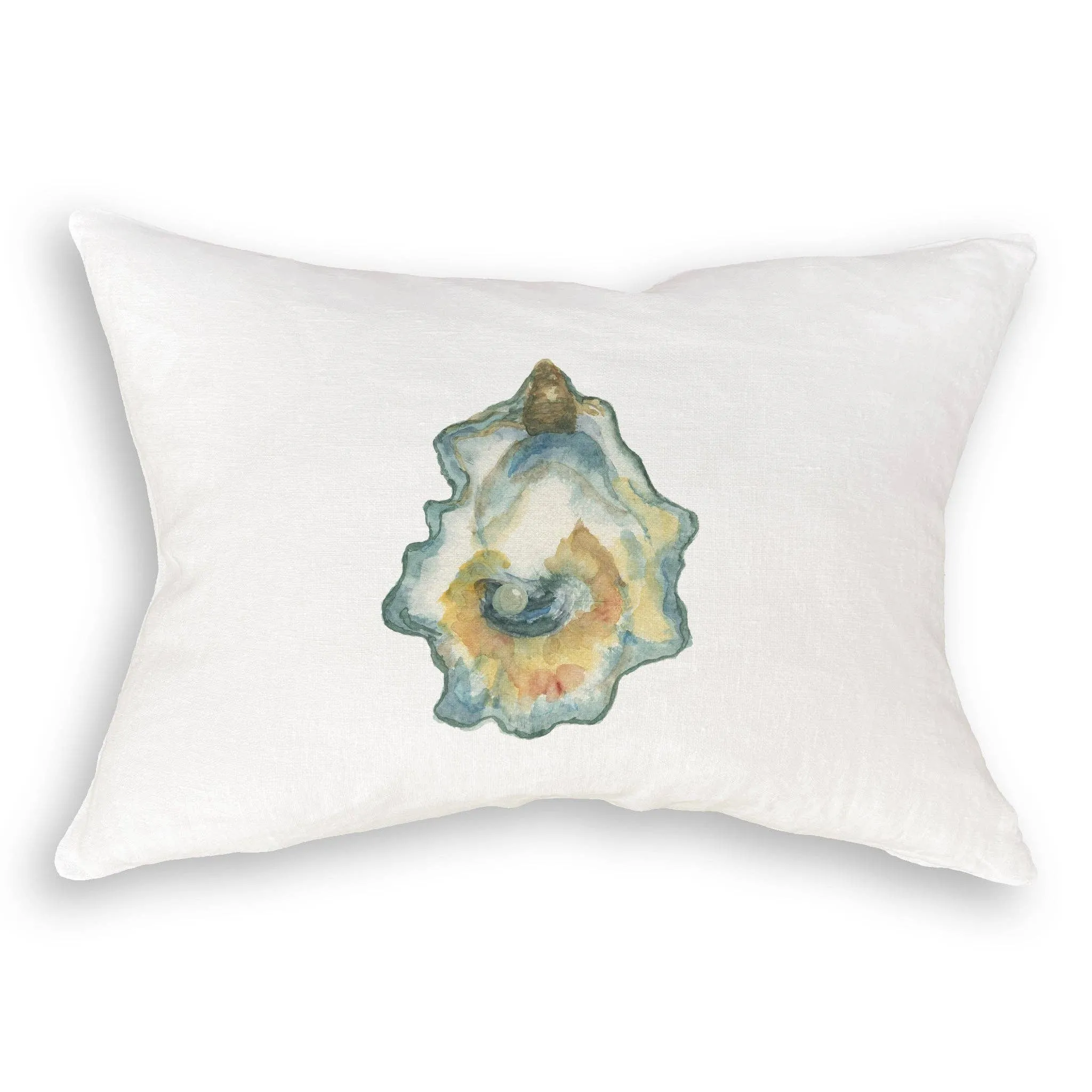Watercolor Oyster: Dishtowel / -