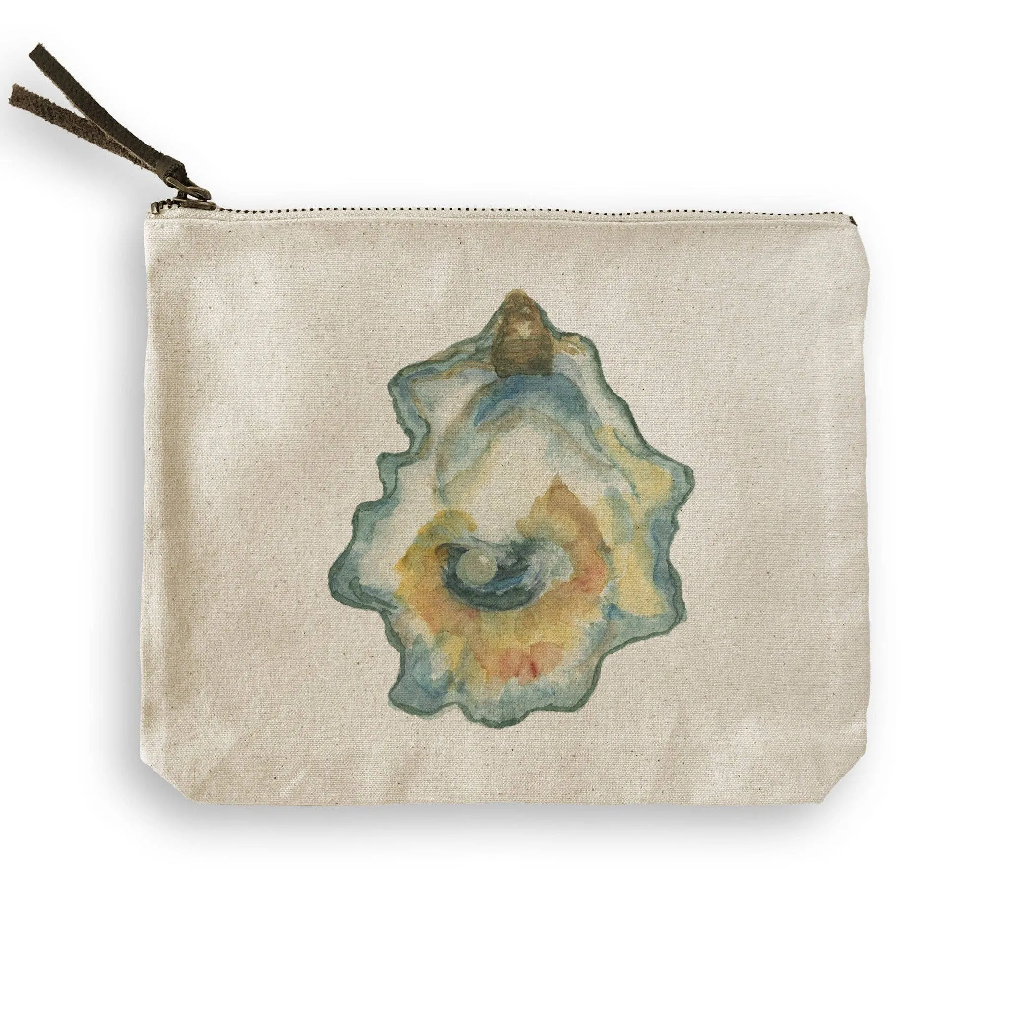Watercolor Oyster: Dishtowel / -