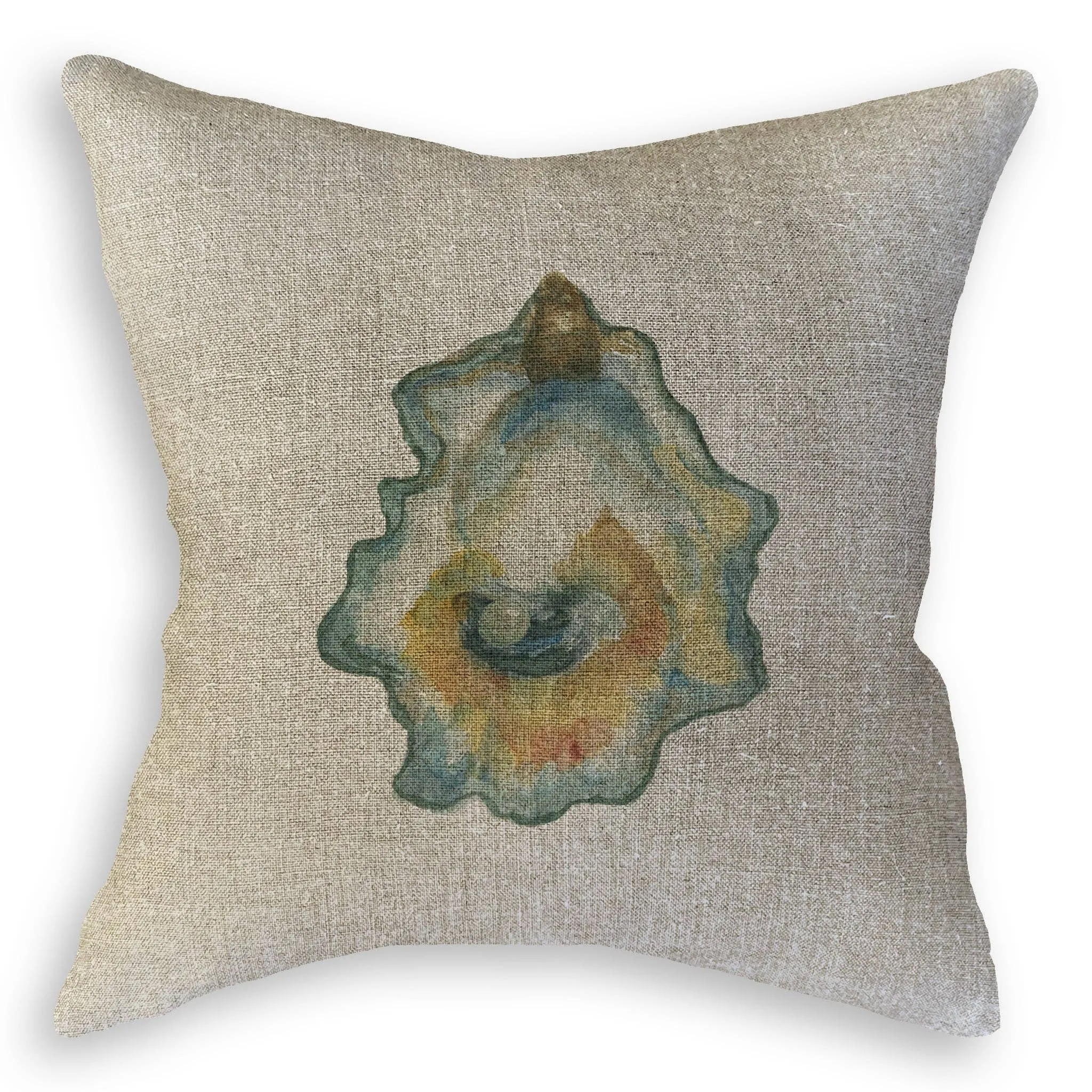 Watercolor Oyster: Dishtowel / -