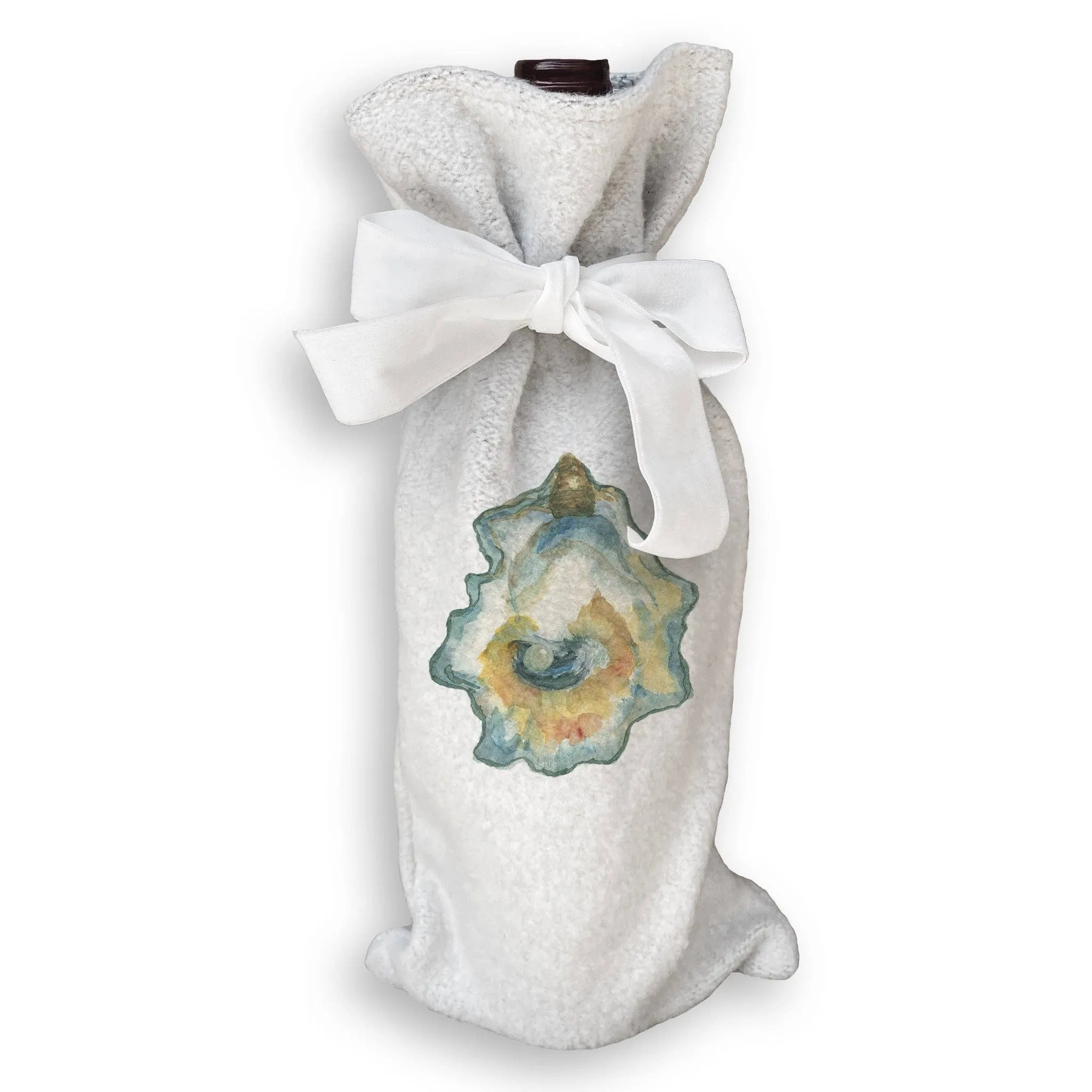 Watercolor Oyster: Dishtowel / -