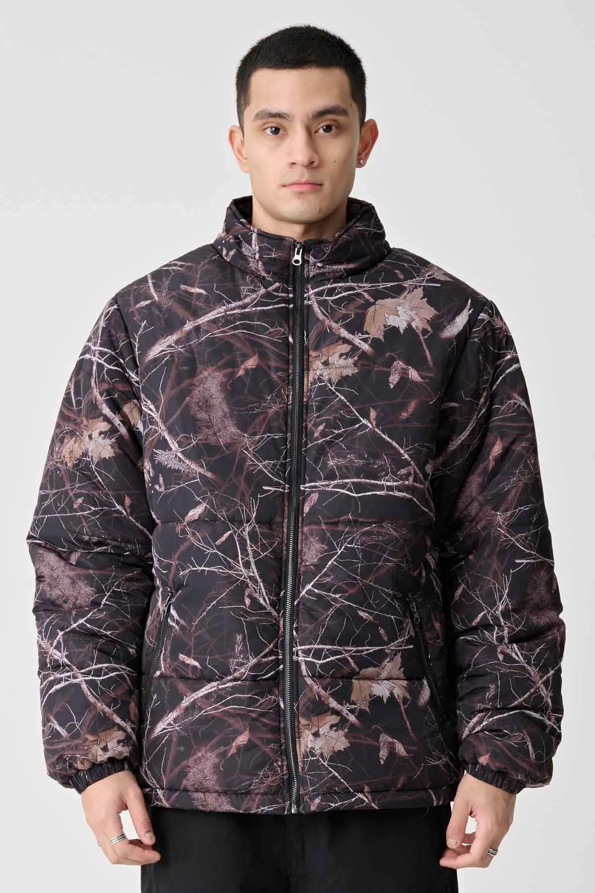 WAVE DYE PUFFA - Dark Camo
