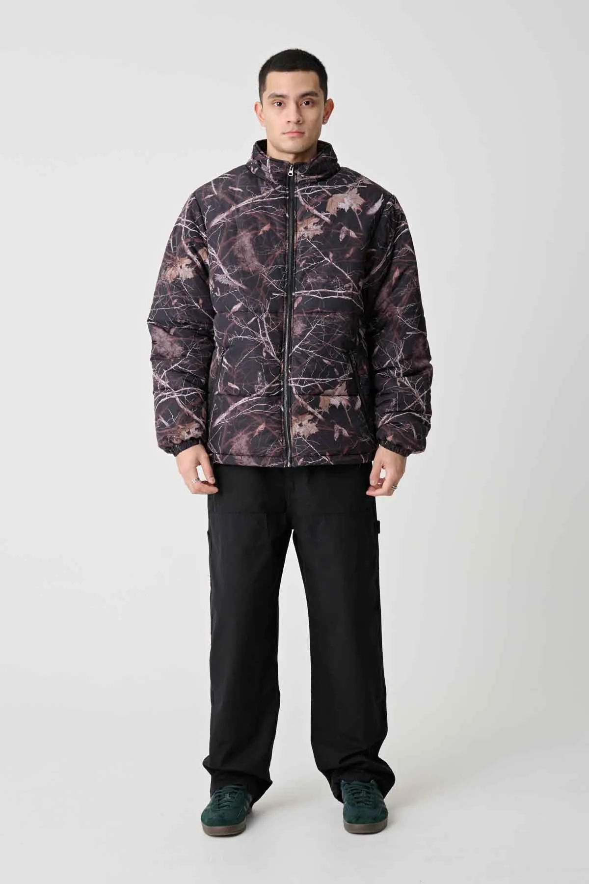 WAVE DYE PUFFA - Dark Camo