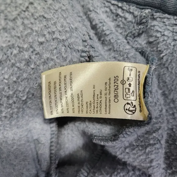 We The Free by FREE PEOPLE Dawson Chore Jacket Sz M Blue