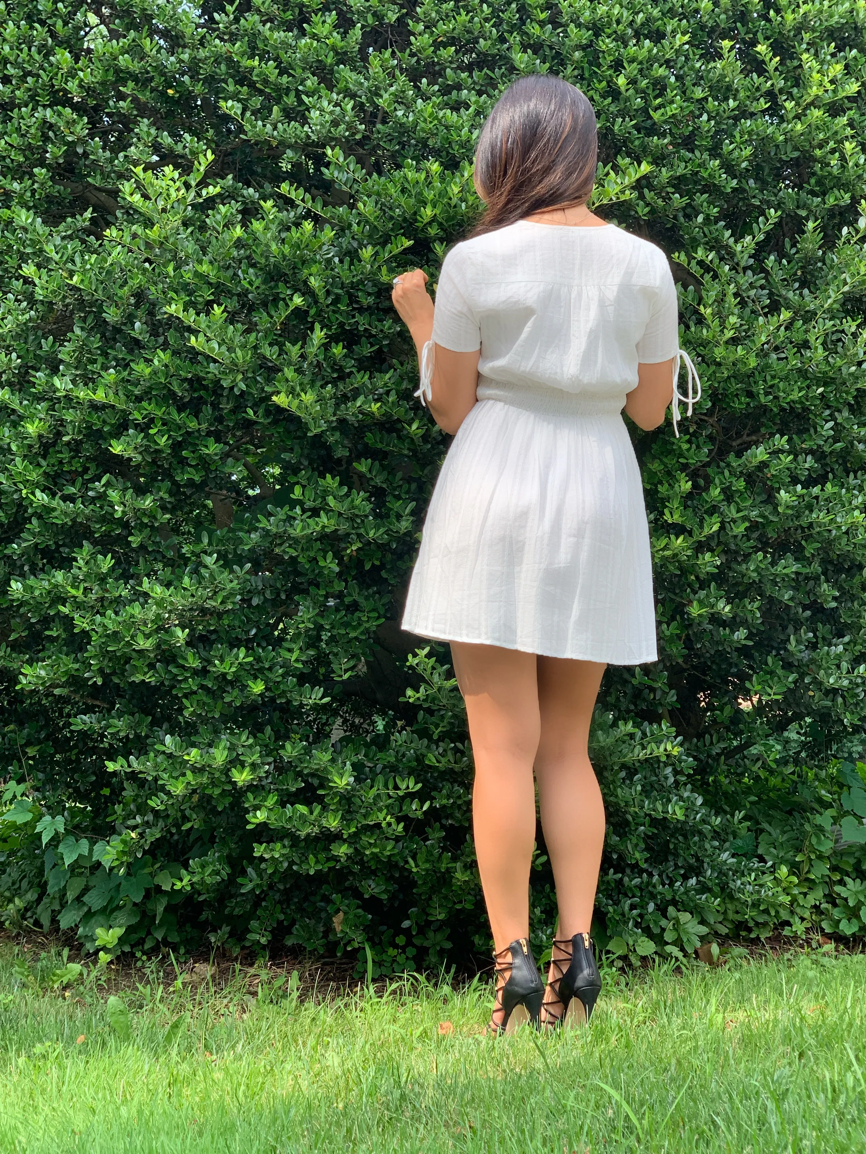 WHITNEY DRESS (WHITE)