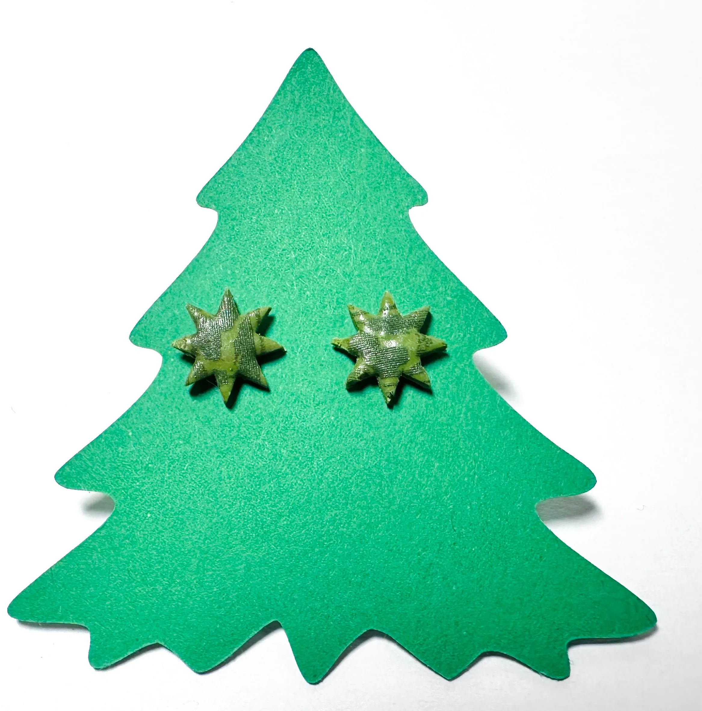 Winter Earrings/ Clay Earrings, Holiday Earrings/ Christmas Earrings- ON SALE only $8!