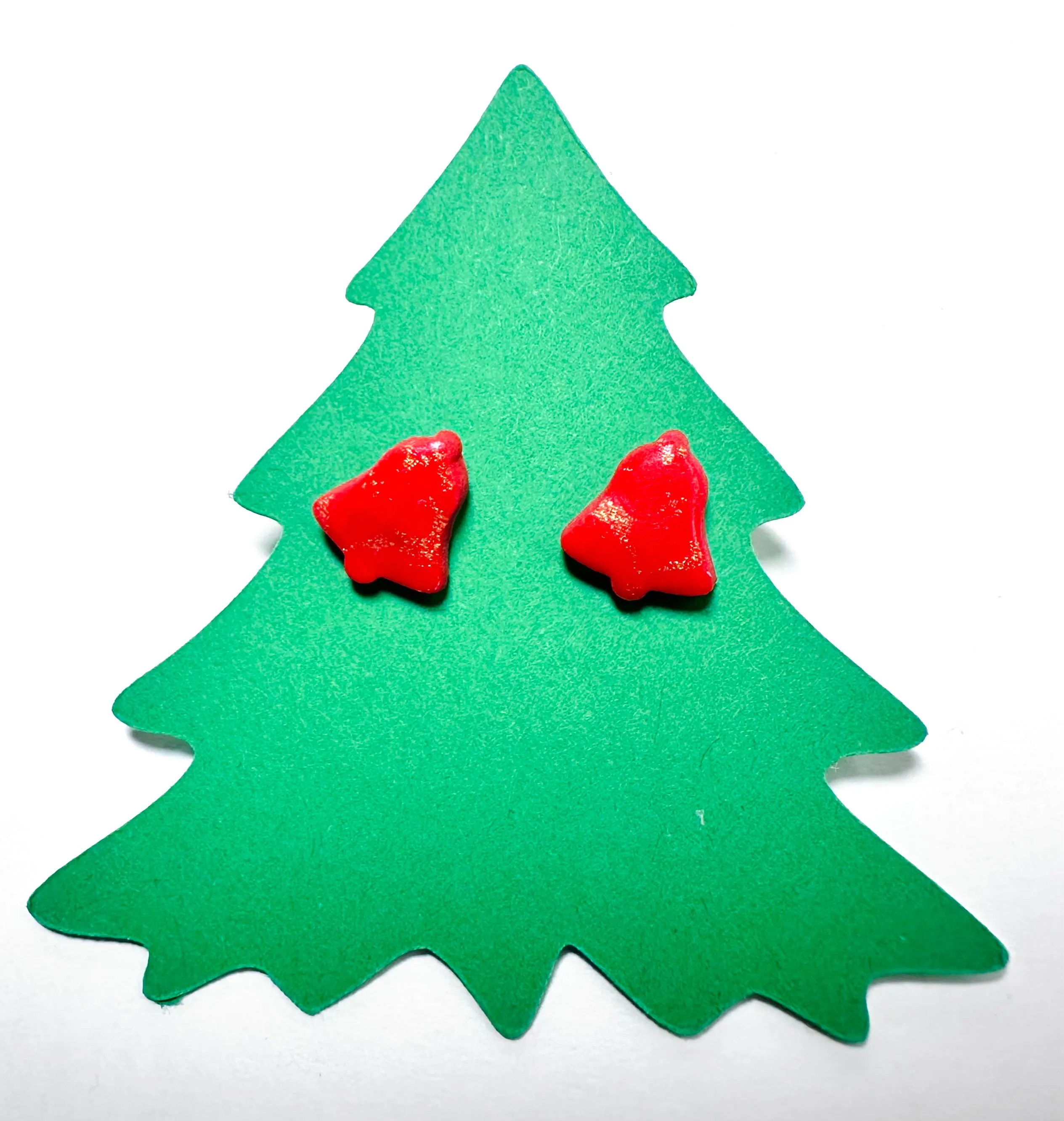 Winter Earrings/ Clay Earrings, Holiday Earrings/ Christmas Earrings- ON SALE only $8!