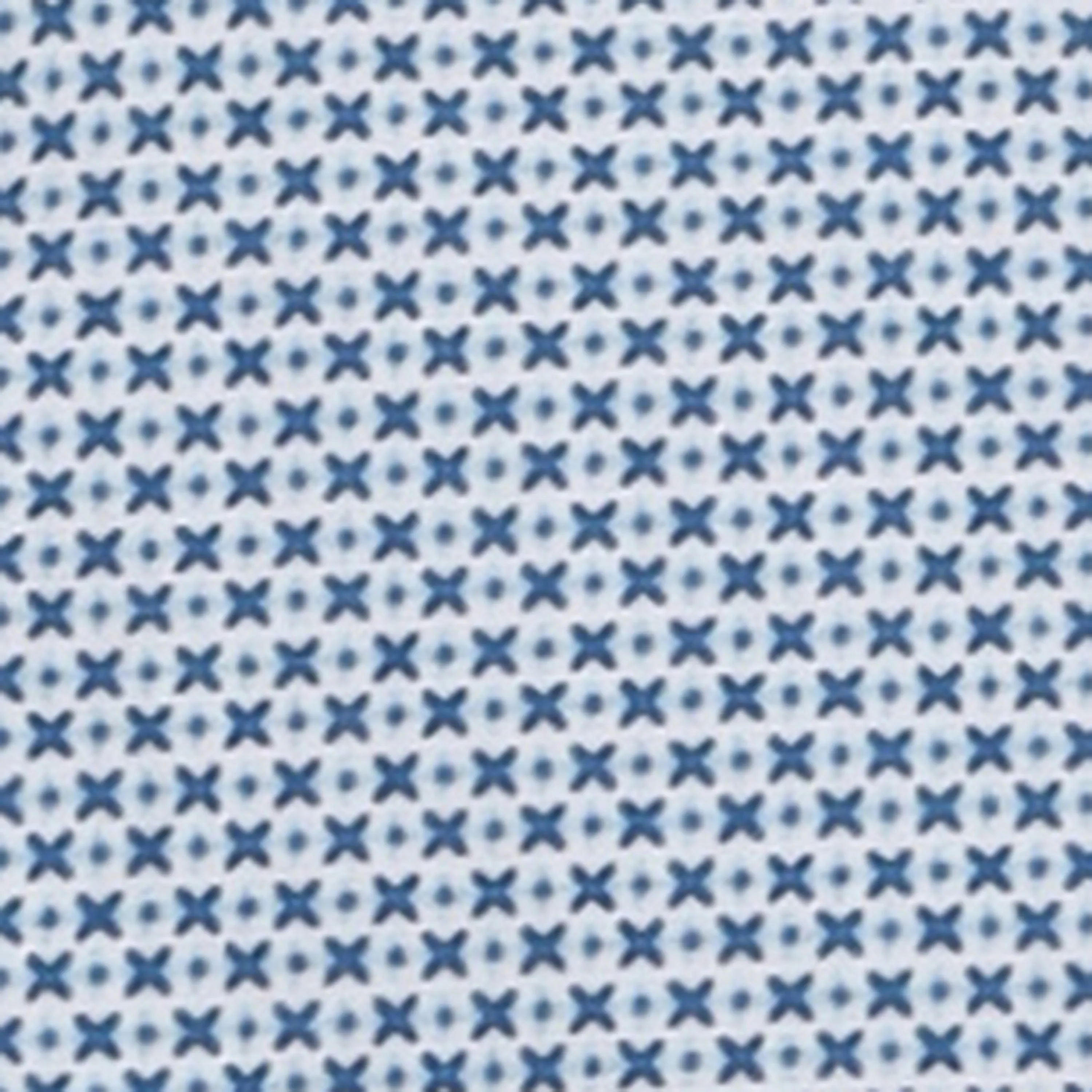 Wrangler Boy's Classic Western Long Sleeve Button Shirt Blue/White Cross