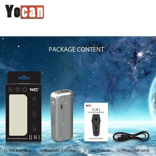 Yocan UNI Wax Cartridge VV Box Mod