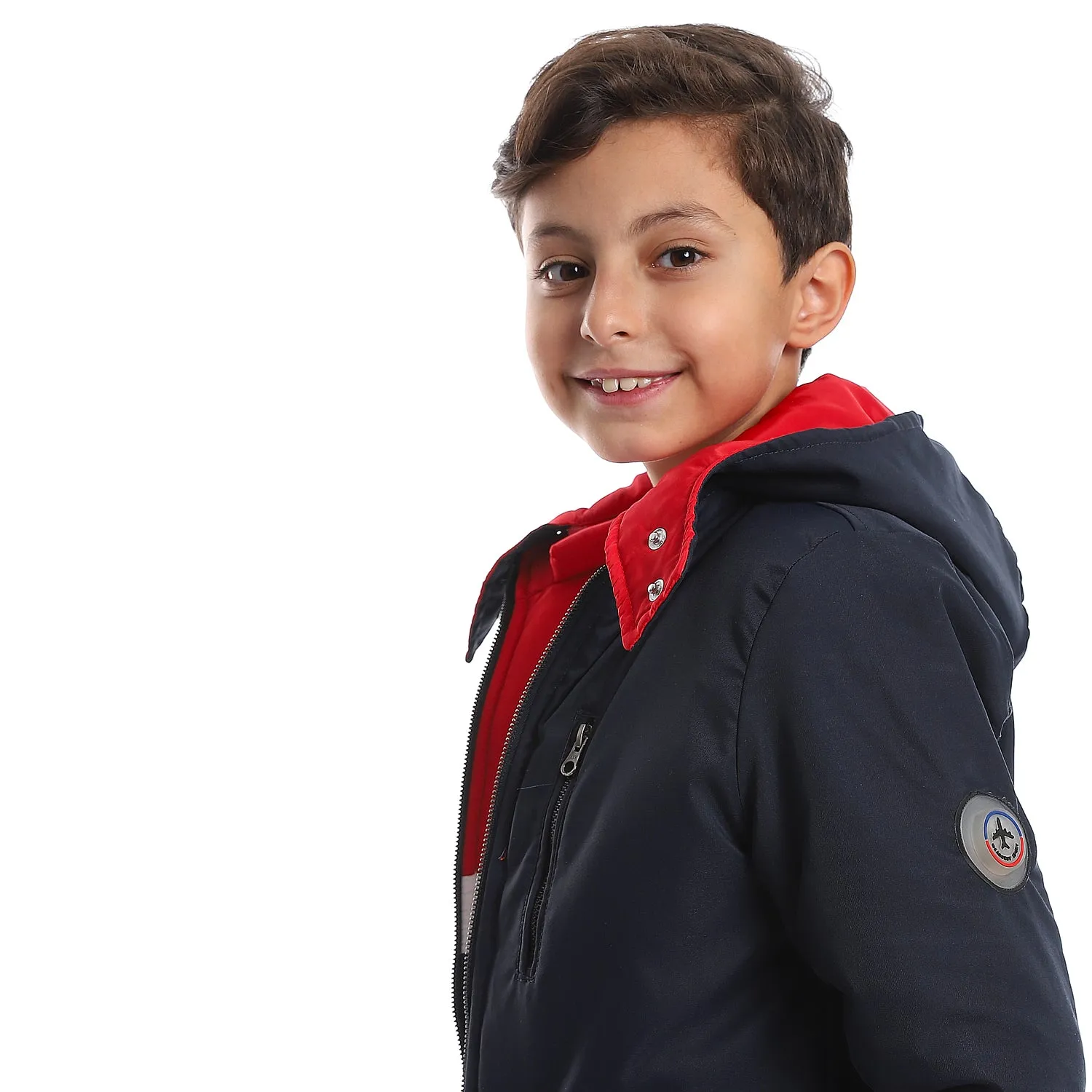 zipper_closure_double_face_waterproof_boys_jacket_-_navy_blue-_red_-_white