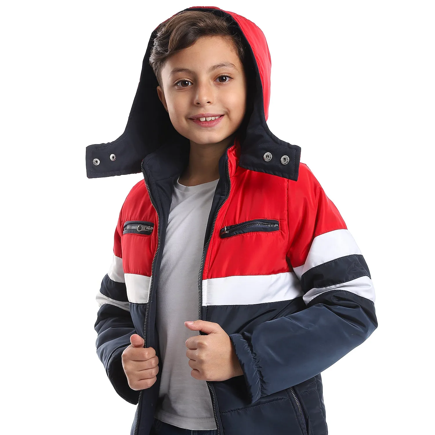 zipper_closure_double_face_waterproof_boys_jacket_-_navy_blue-_red_-_white