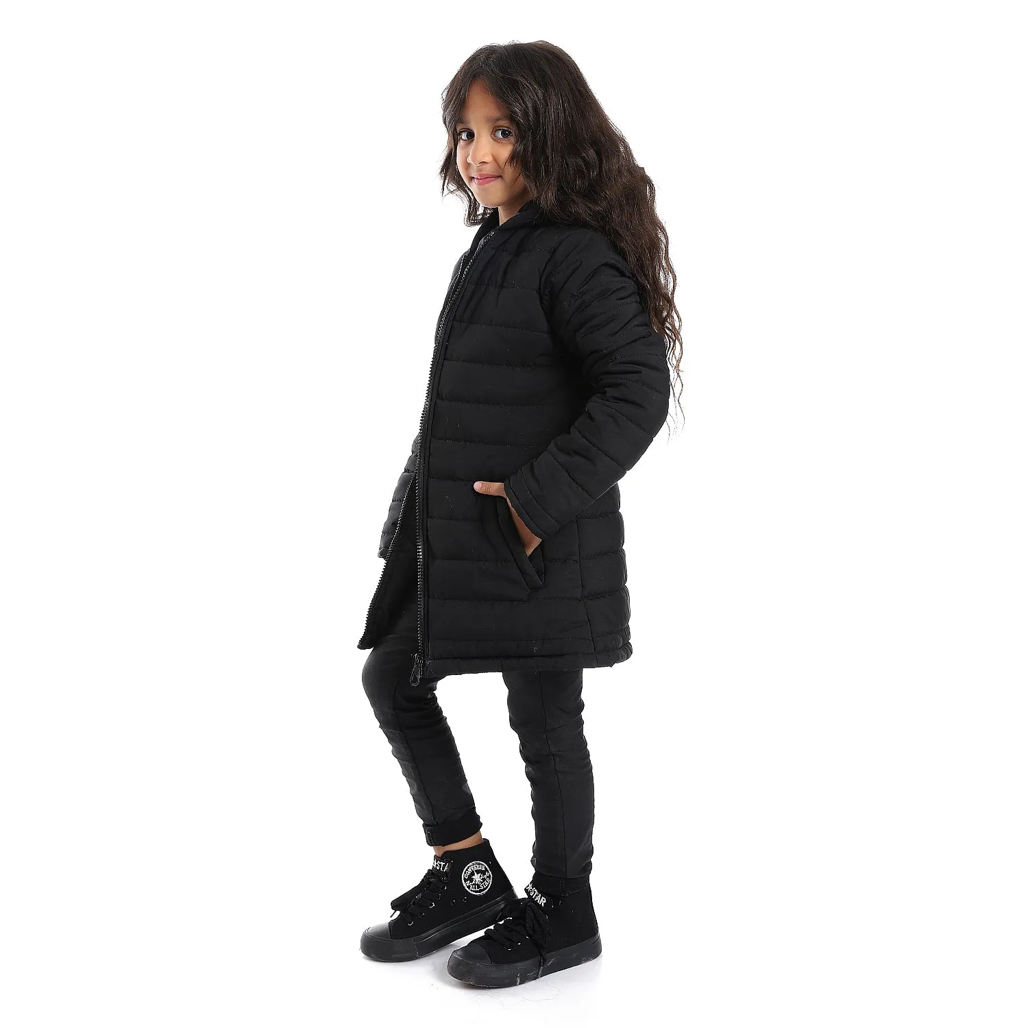 zipper_closure_long_sleeves_girls_jacket_-_black