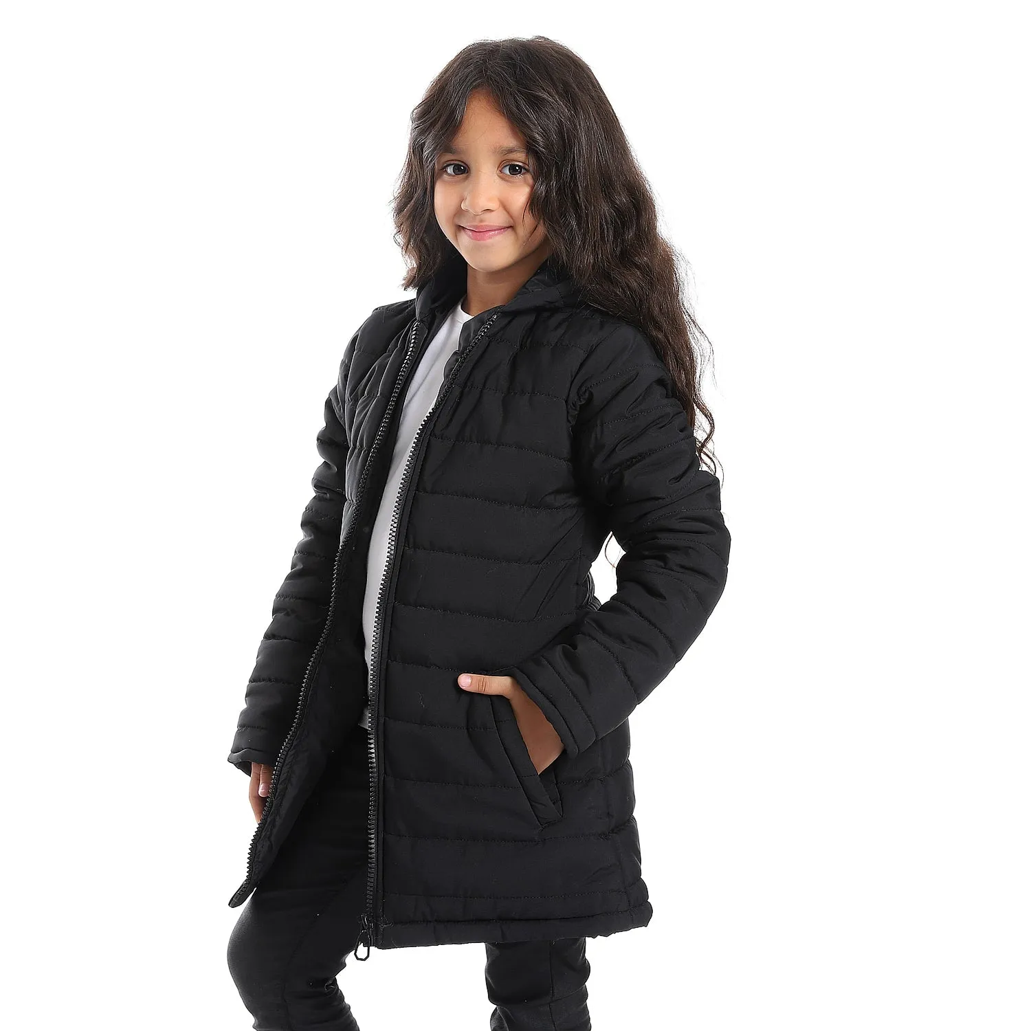 zipper_closure_long_sleeves_girls_jacket_-_black